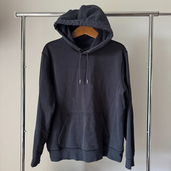 Everlane Heavyweight French Terry Hoodie Black XS/S Mens Medium Womens Unisex - Picture 2 of 12